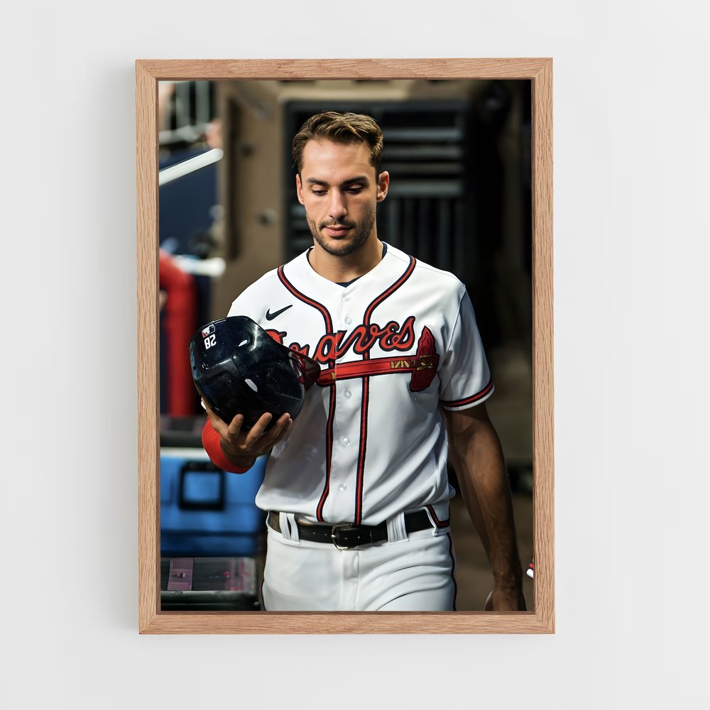 Poster Matt de olson – affiche Baseball (vue 4)